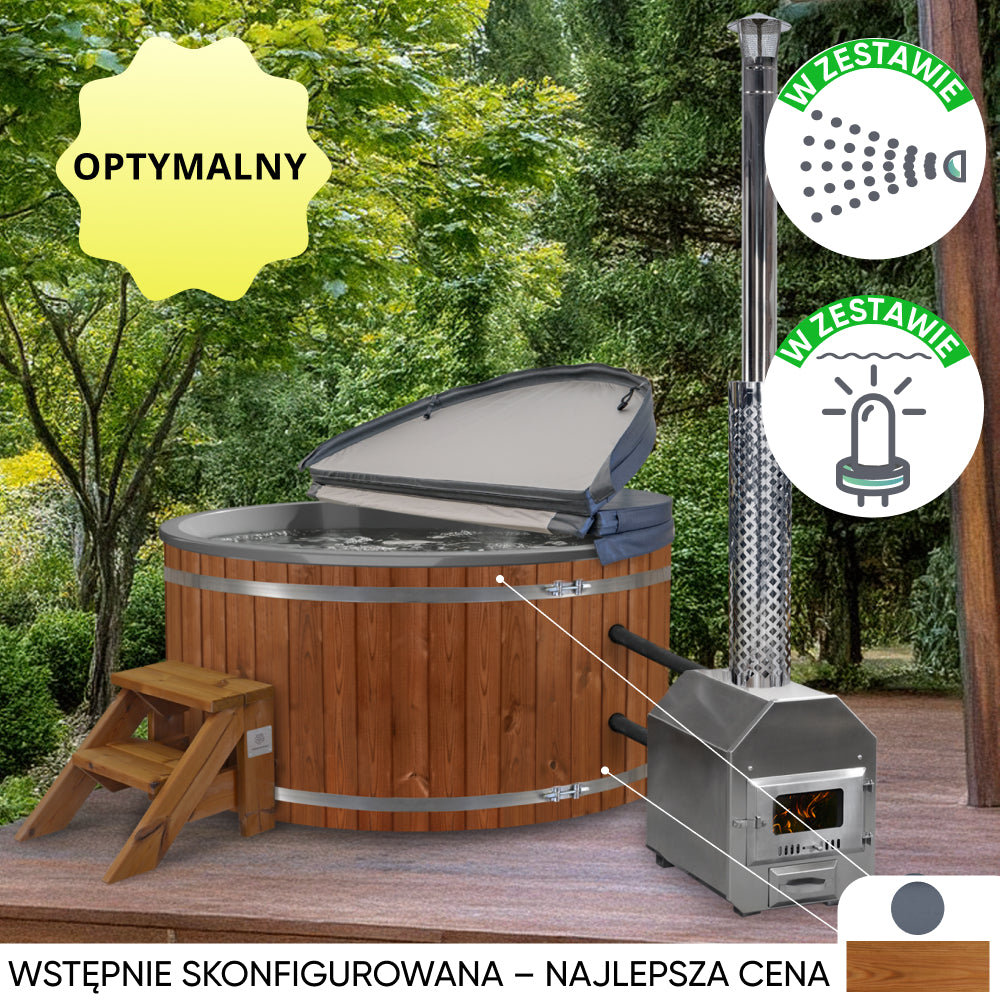 Hot tub-Optimal | Grey 4-6 | Pre-configured | GFK